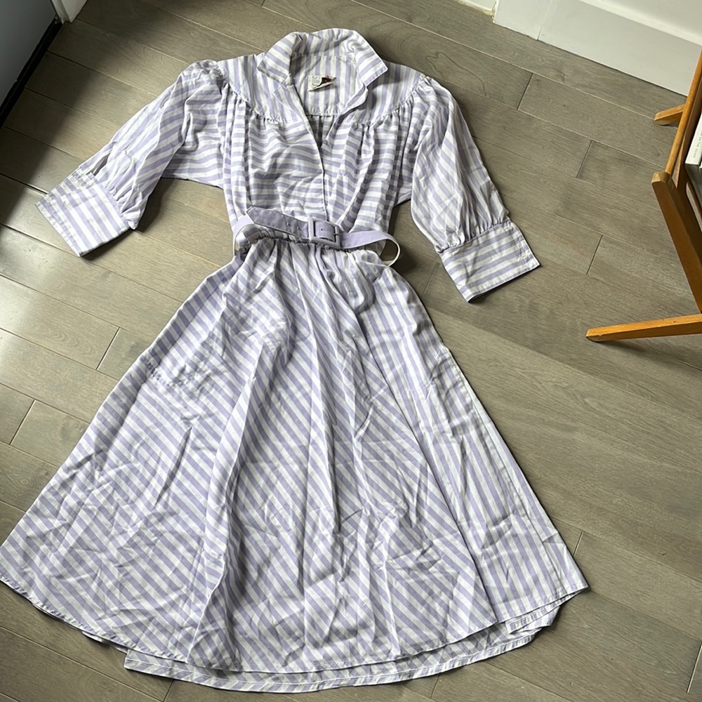 Vintage belted dress